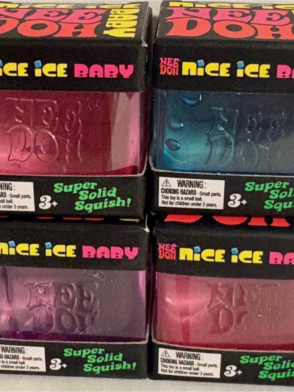 NeeDoh Nice Ice Baby Squishy Toy💙🩷💜